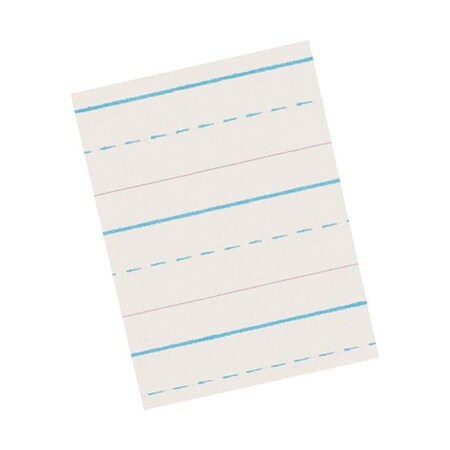 Pacon Corporation Pacon PAC2696BN D-Nealian Grade 2-3 Ruled Pad - 5 Ream - 500 Sheet per Pack PAC2696BN